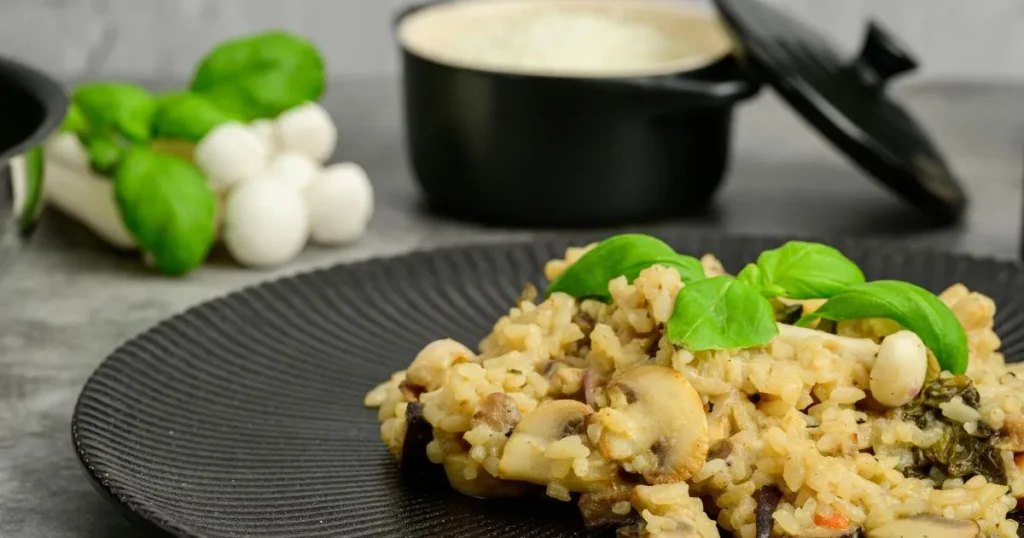 recipe for mushroom risotto italian