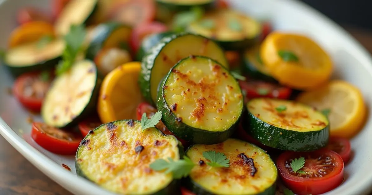 grilled zucchini and squash