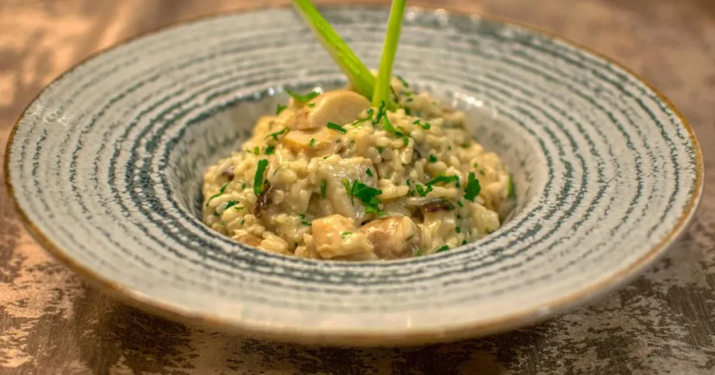 recipe for mushroom risotto italian