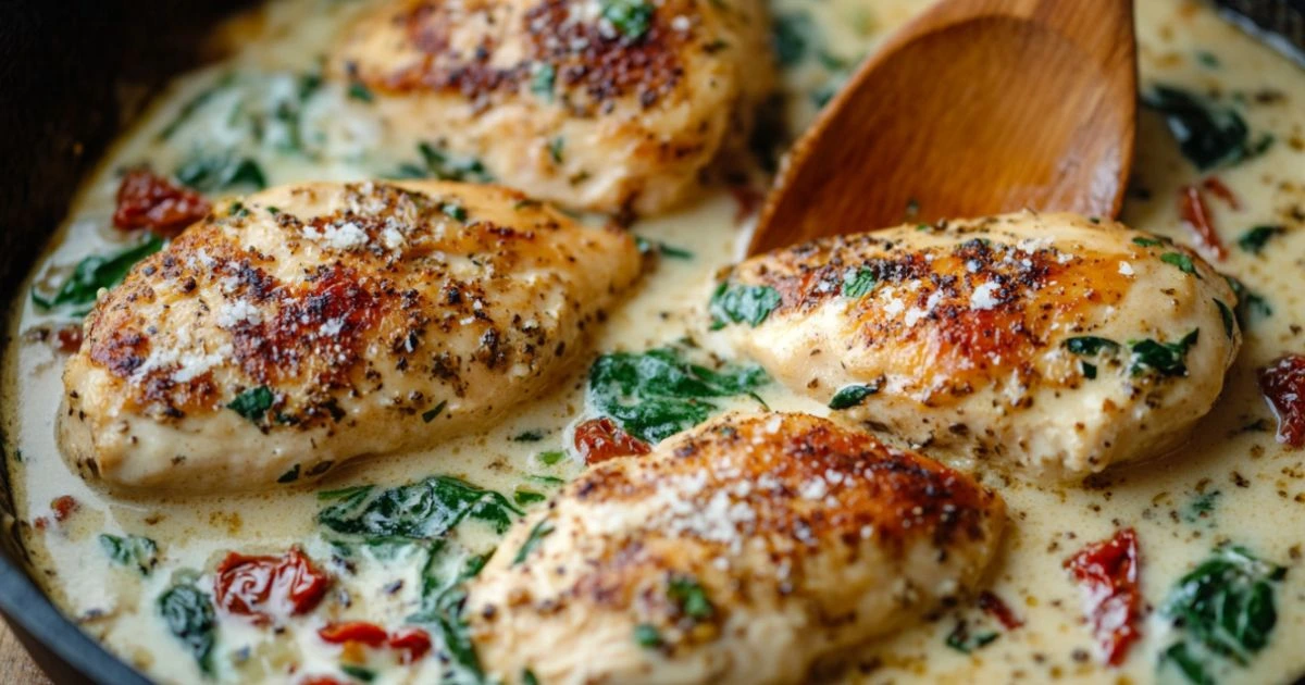 Creamy Tuscan Garlic Chicken