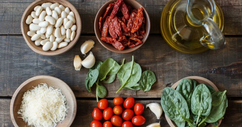  Creamy Tuscan White Bean Skillet