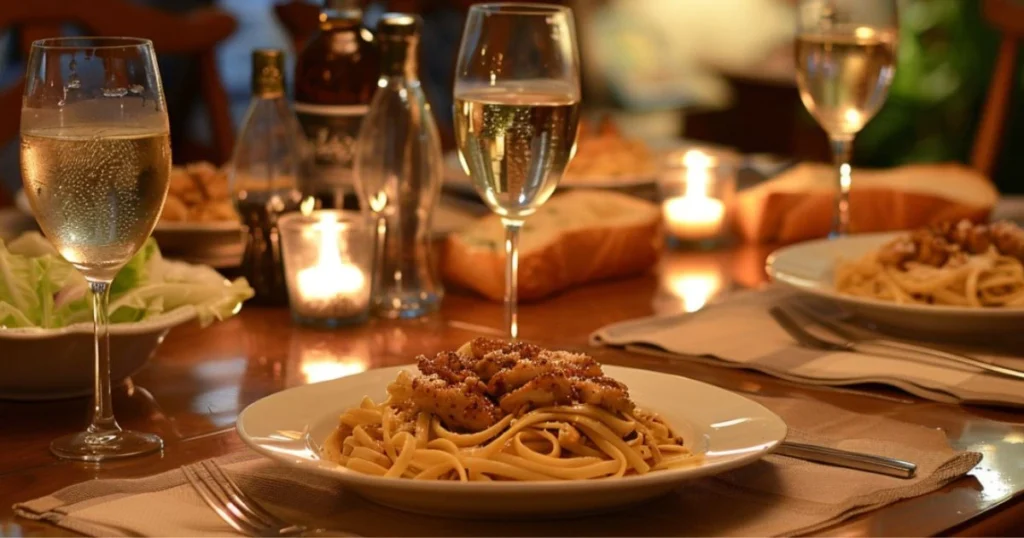 Easy Chicken Marsala Fettuccine Recipe