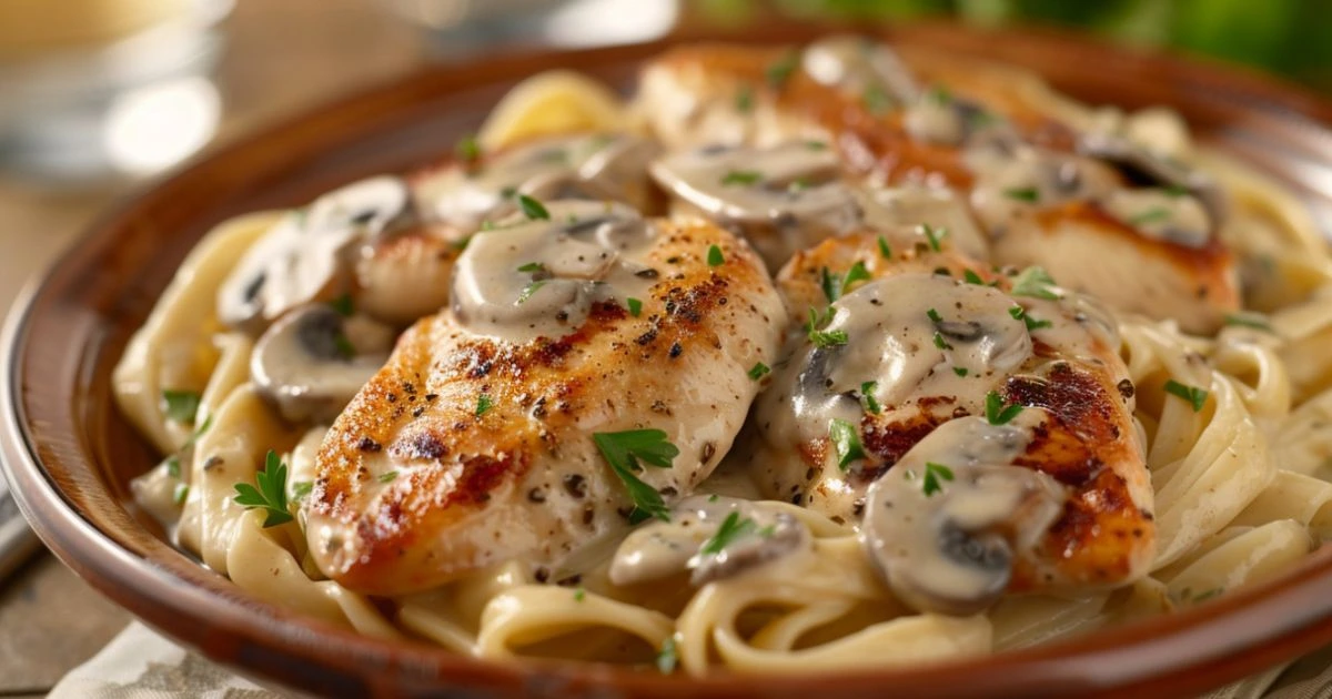 Easy Chicken Marsala Fettuccine Recipe for Weeknight Dinners