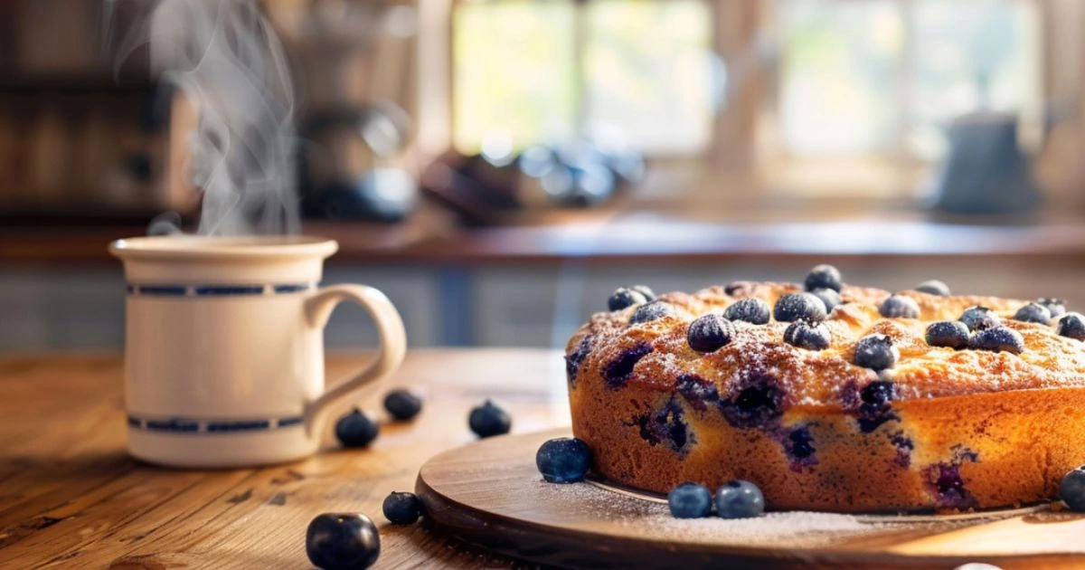 Blueberry Sour Cream Coffee Cake: A Cozy, Easy-to-Make Delight