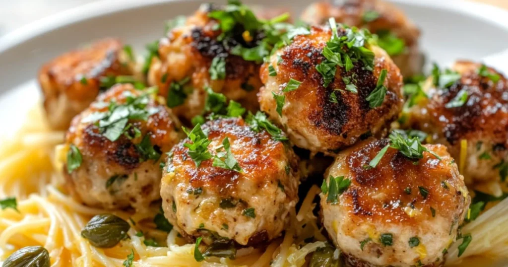 Crispy Chicken Piccata Meatballs: A Quick Recipe Guide